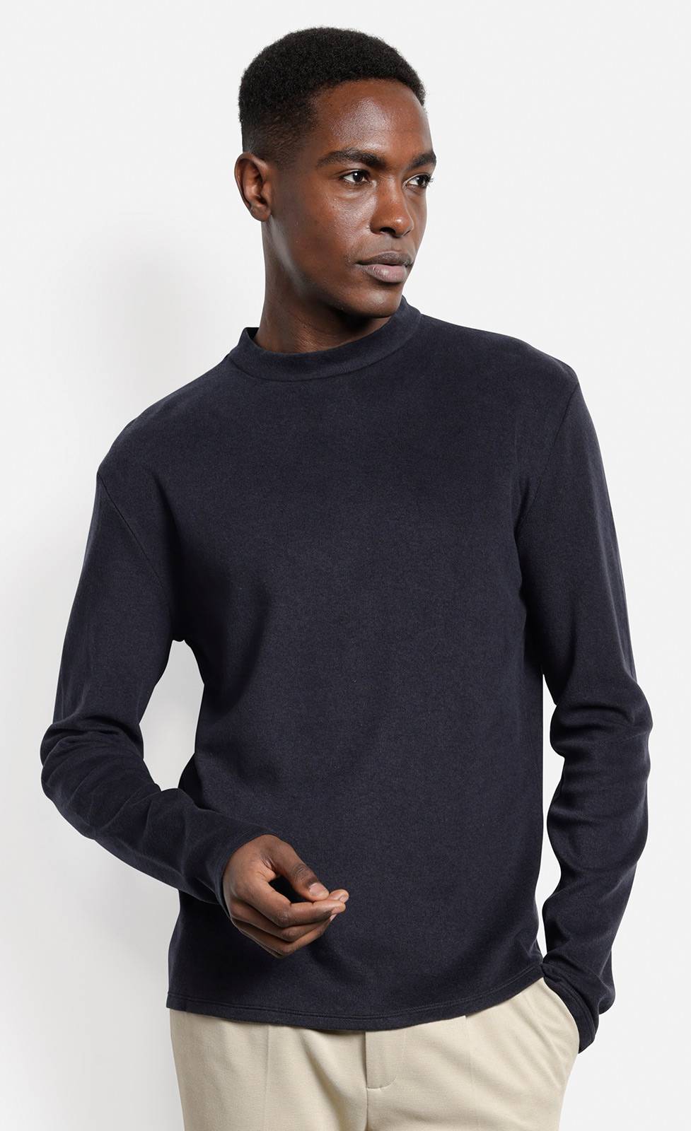 Kiefermann Grahamo Langarmshirt aus Baumwolle und Wolle Bis zu 50% Rabatt