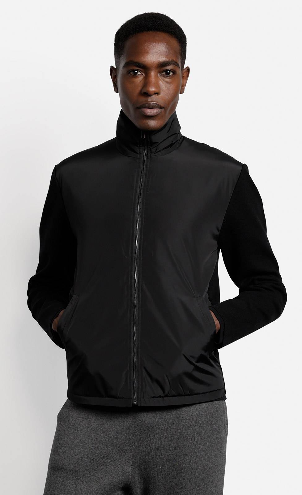 Kiefermann Marlono Jacke aus Materialmix Nur noch ein Tag übrig
