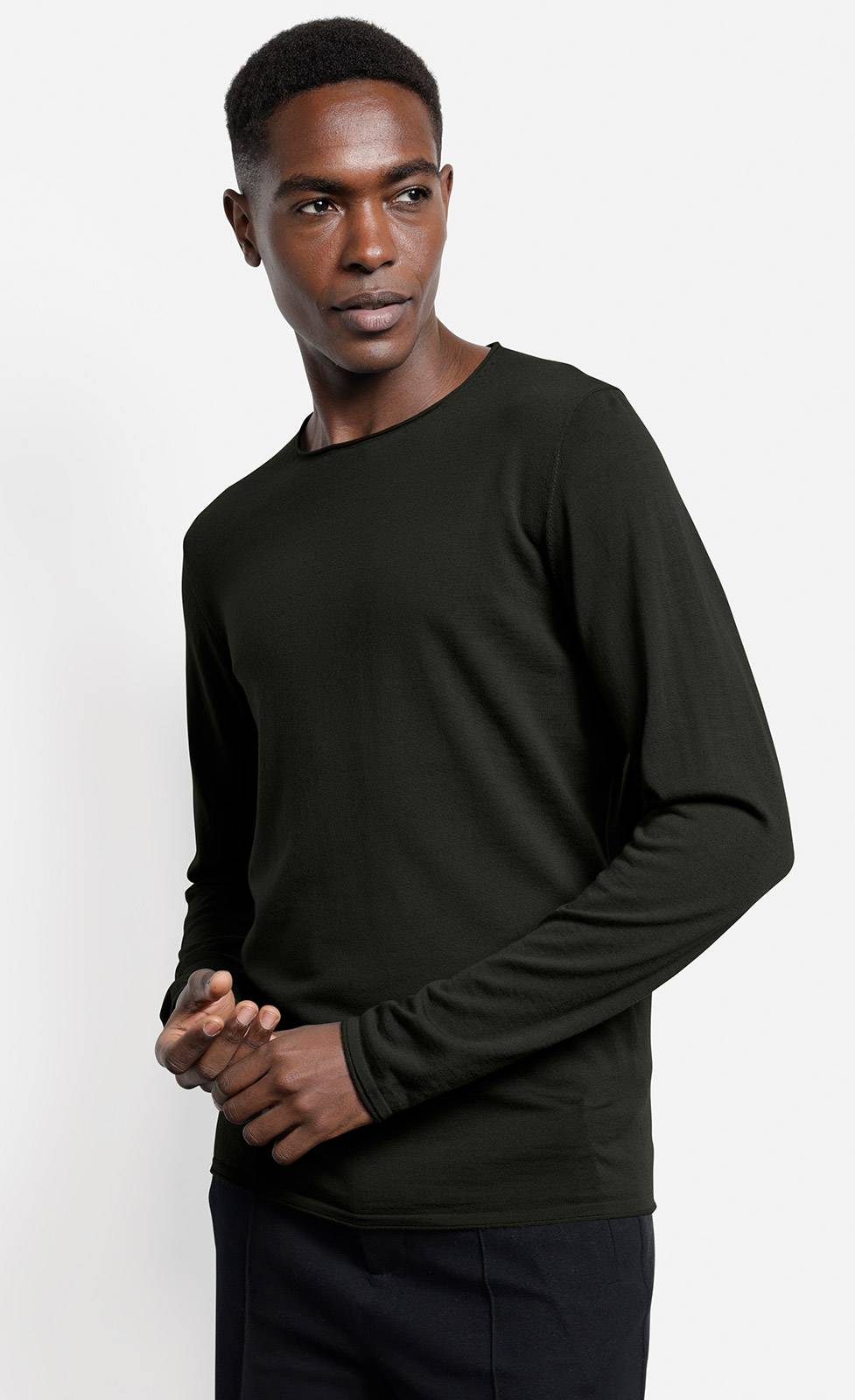 Kiefermann Benjaminn Merino Strickpullover 50% Rabatt mit kostenlosem Versand