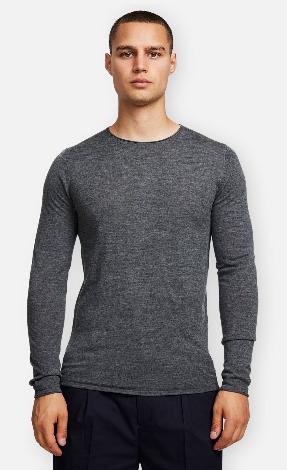 Kiefermann Benjaminn Merino Strickpullover 50% Rabatt mit kostenlosem Versand