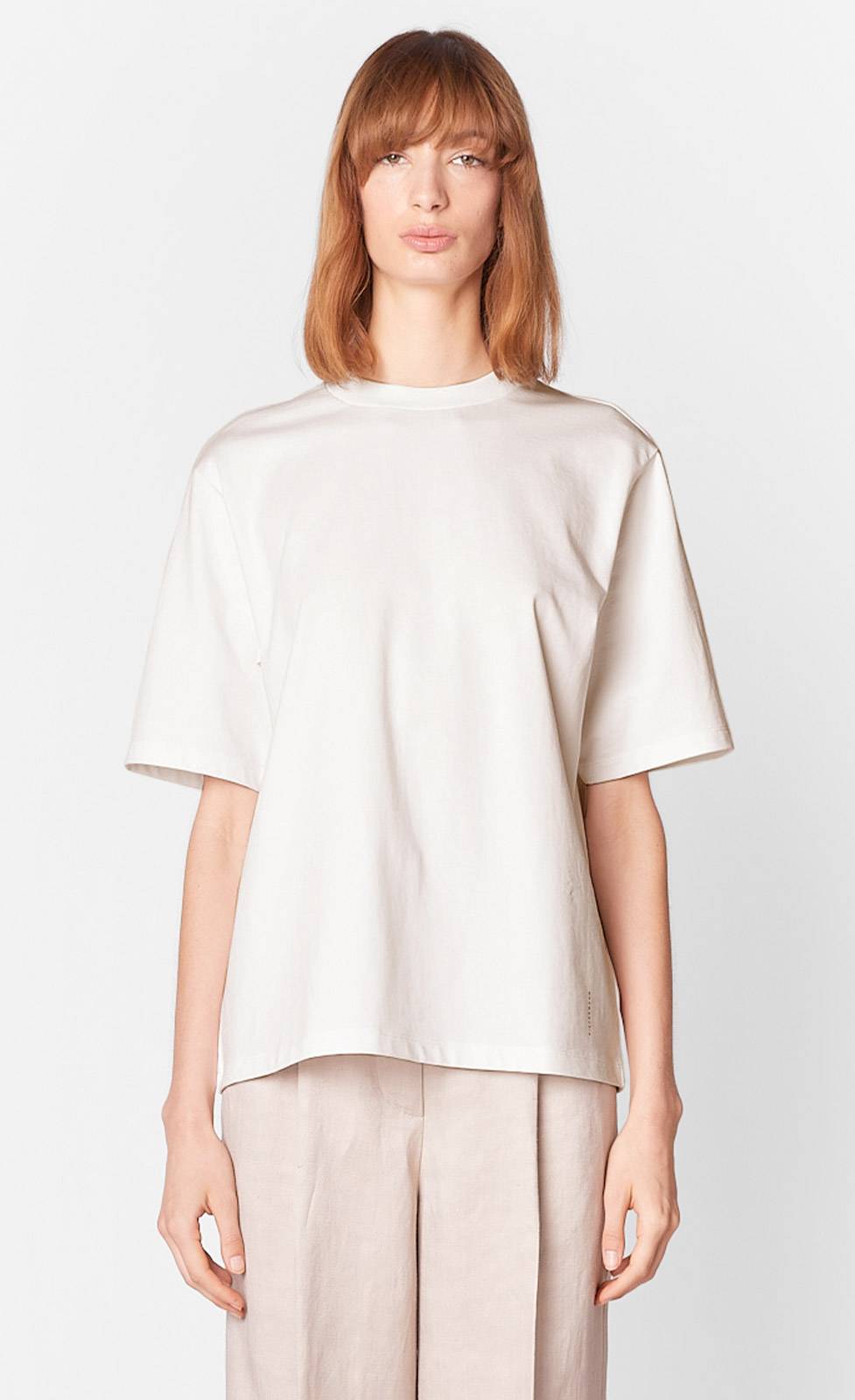 Kiefermann Jetta T-Shirt aus Baumwolle mit Logoprint 2025