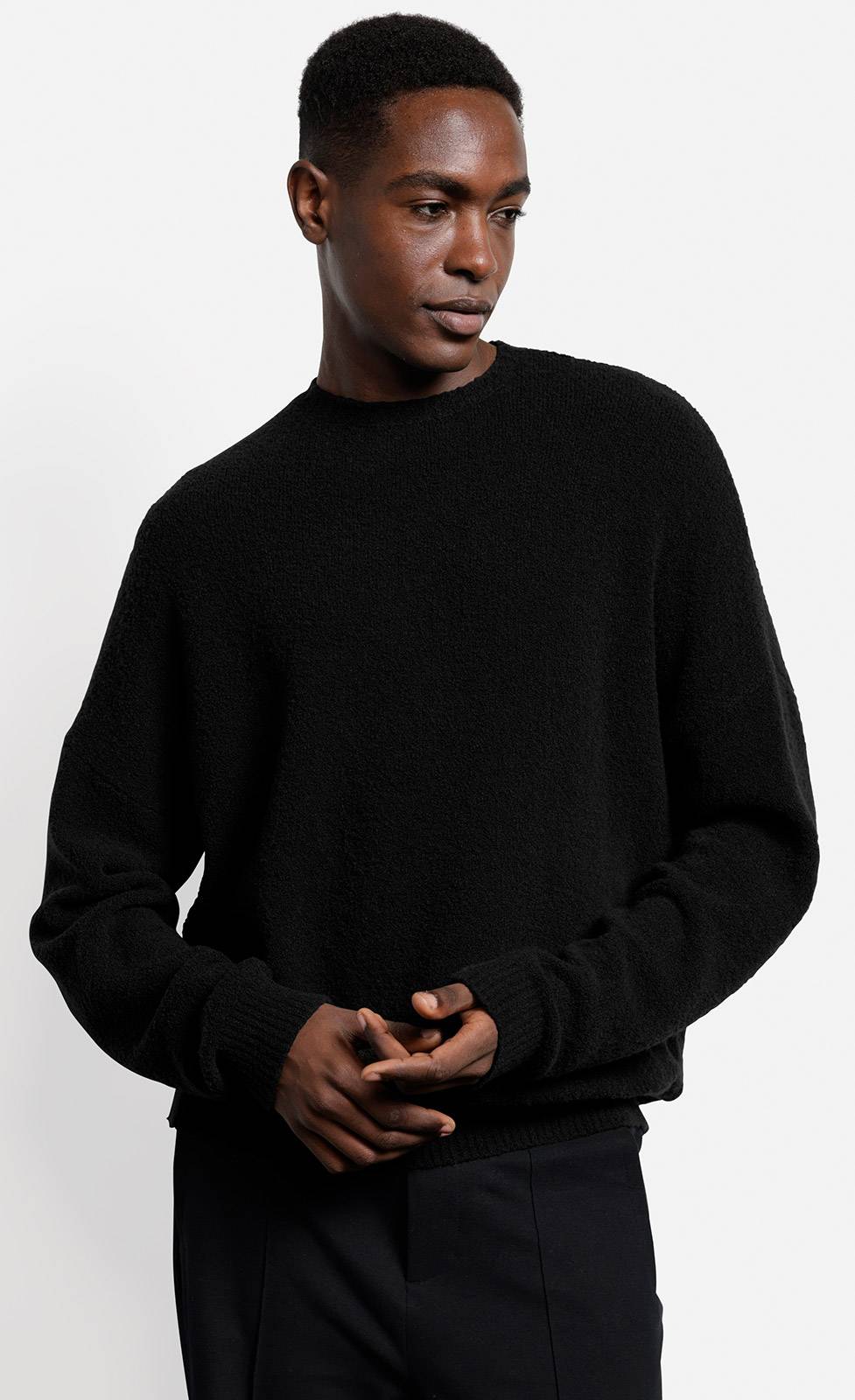 Kiefermann Edoso Pullover aus Bouclégarn Schlussverkauf