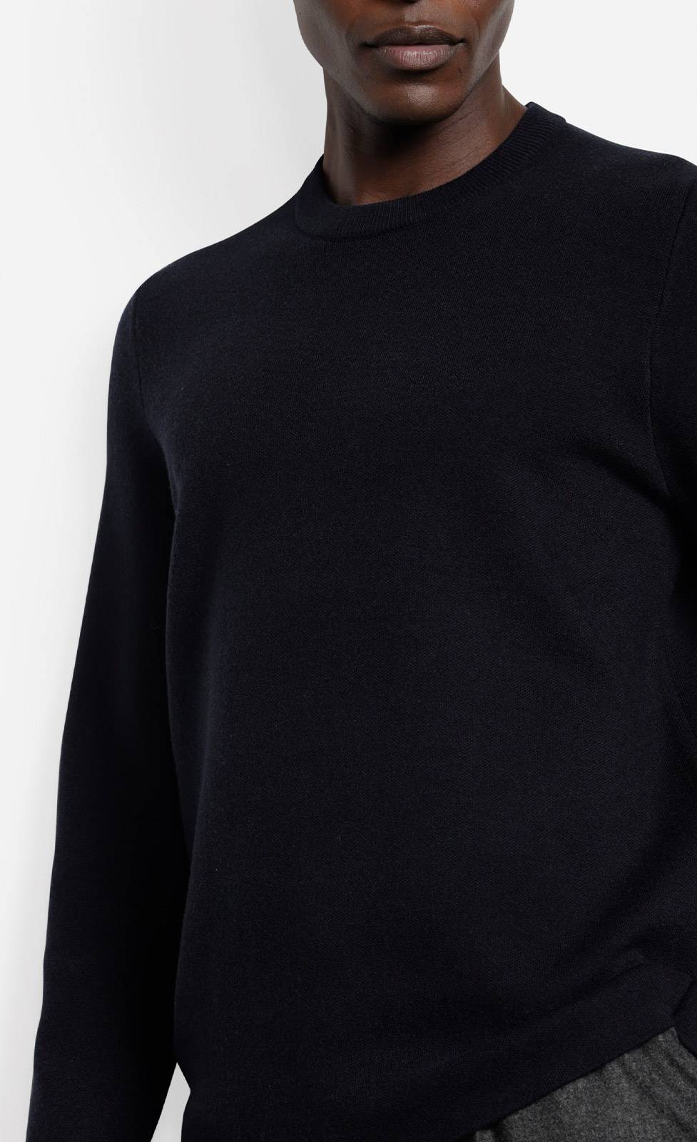 Kiefermann Hannso Pullover aus kompaktem Strick Günstiger Verkauf
