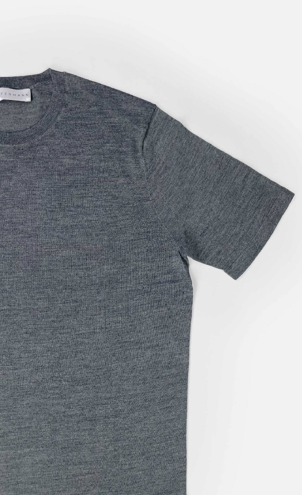 Kiefermann Georgs Kurzarm Pullover aus Merinowolle Blitzverkäufe