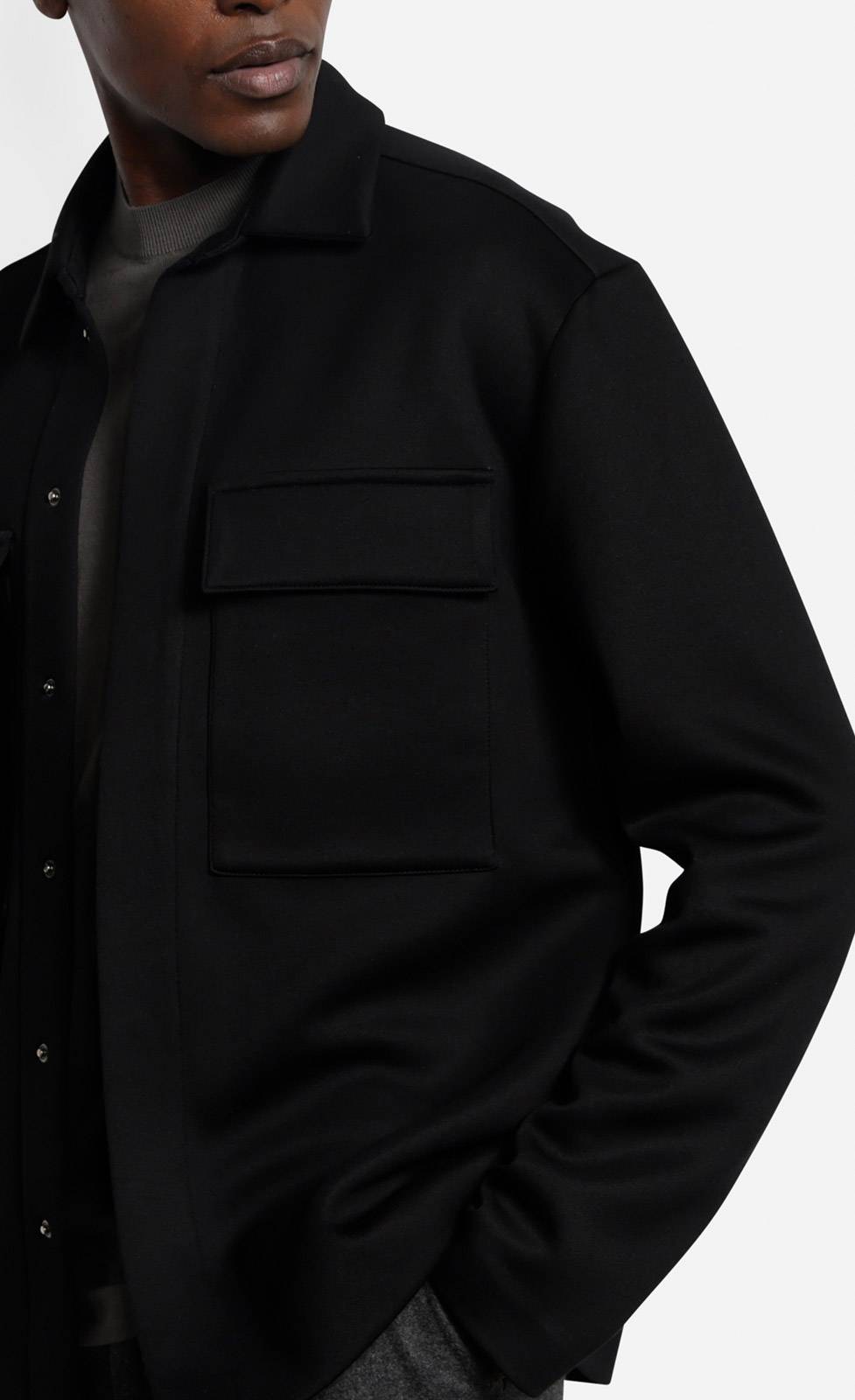 Kiefermann Enrike Overshirt aus Viskose mit Taschen Großer Ausverkauf