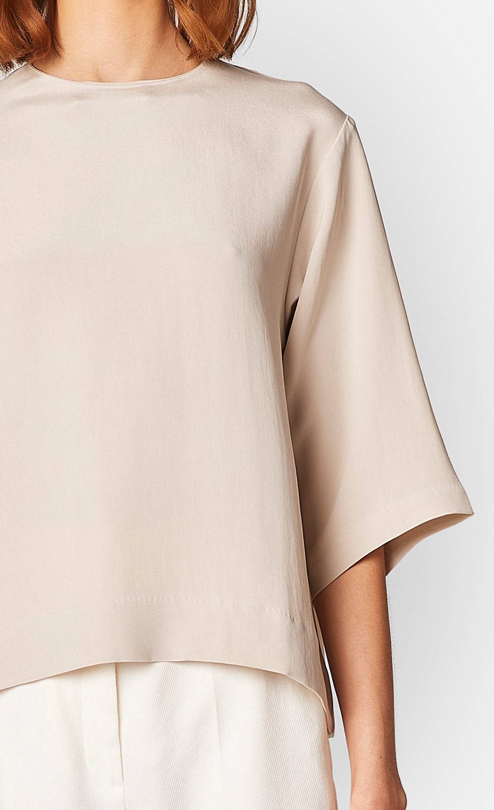 Kiefermann Colette Kurzarm-Seidenshirt Exklusivangebot