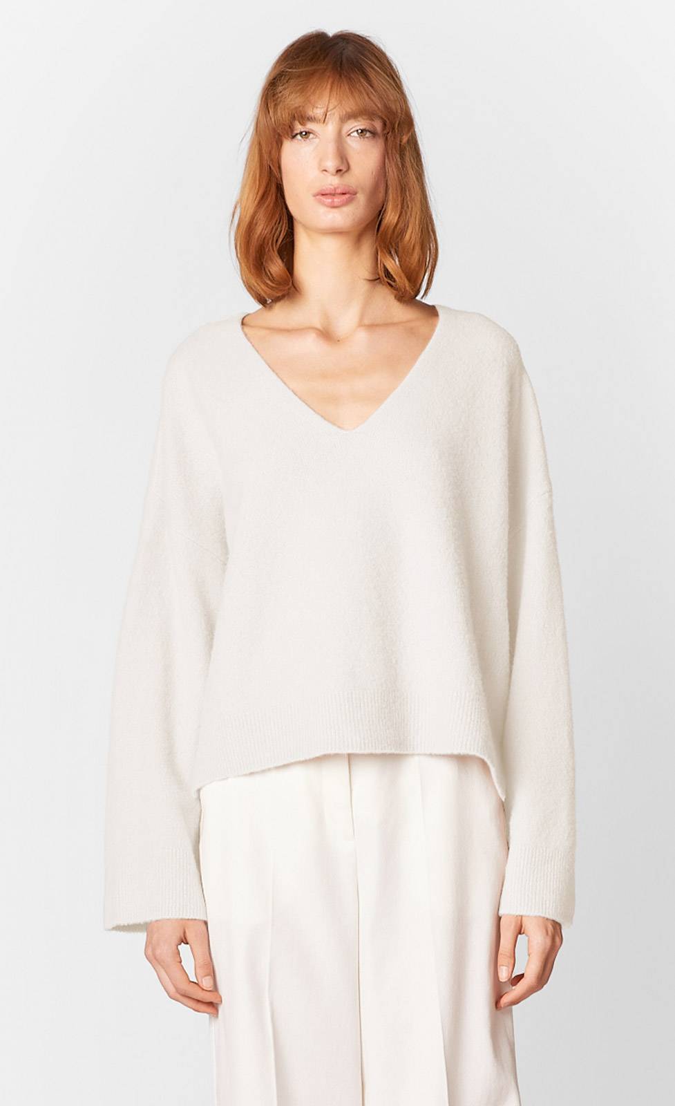 Kiefermann Chiara Strickpullover aus gewalktem Kaschmir Black Friday