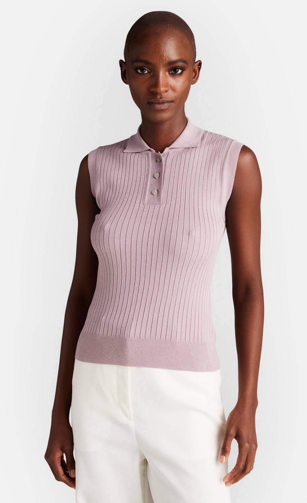 Kiefermann Melody Rippstrickpolo mit Knopfleiste Muttertagsangebot
