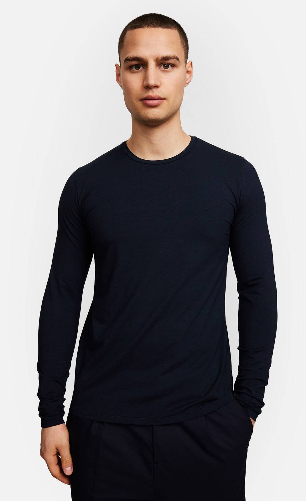 Kiefermann Emil Langarmshirt aus Baumwolle-Modal-Mix Sonderangebote