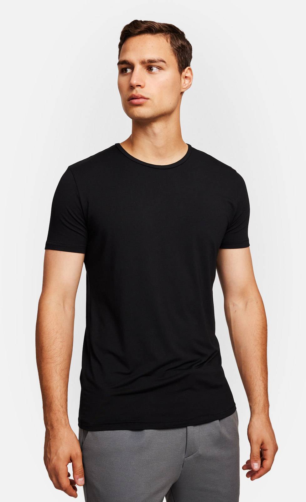 Kiefermann Hero T-Shirt aus Baumwolle-Modal Bis zu 50% Rabatt