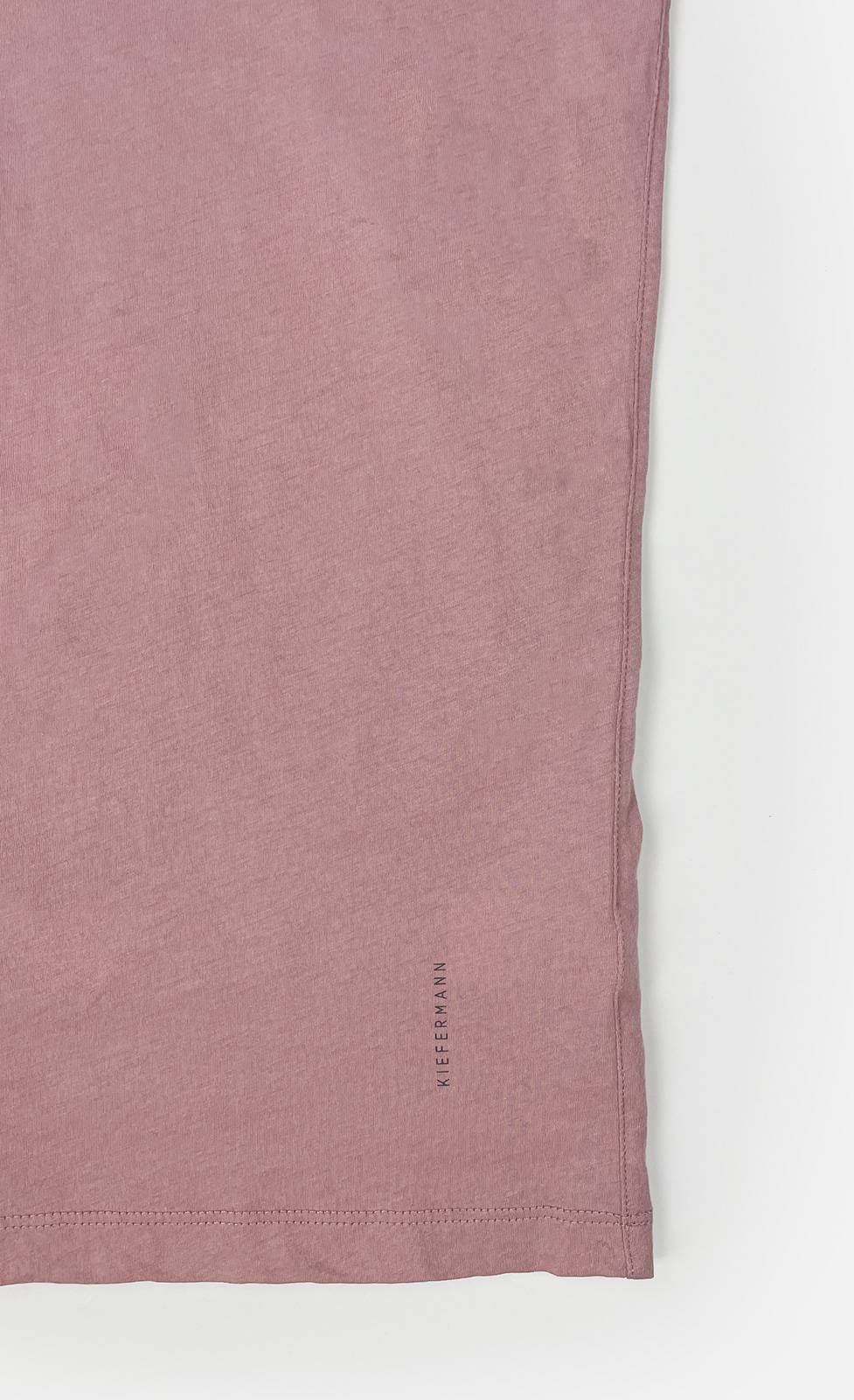 Kiefermann Darius Baumwoll-T-Shirt mit V-Ausschnitt Vierteljährliche Förderung