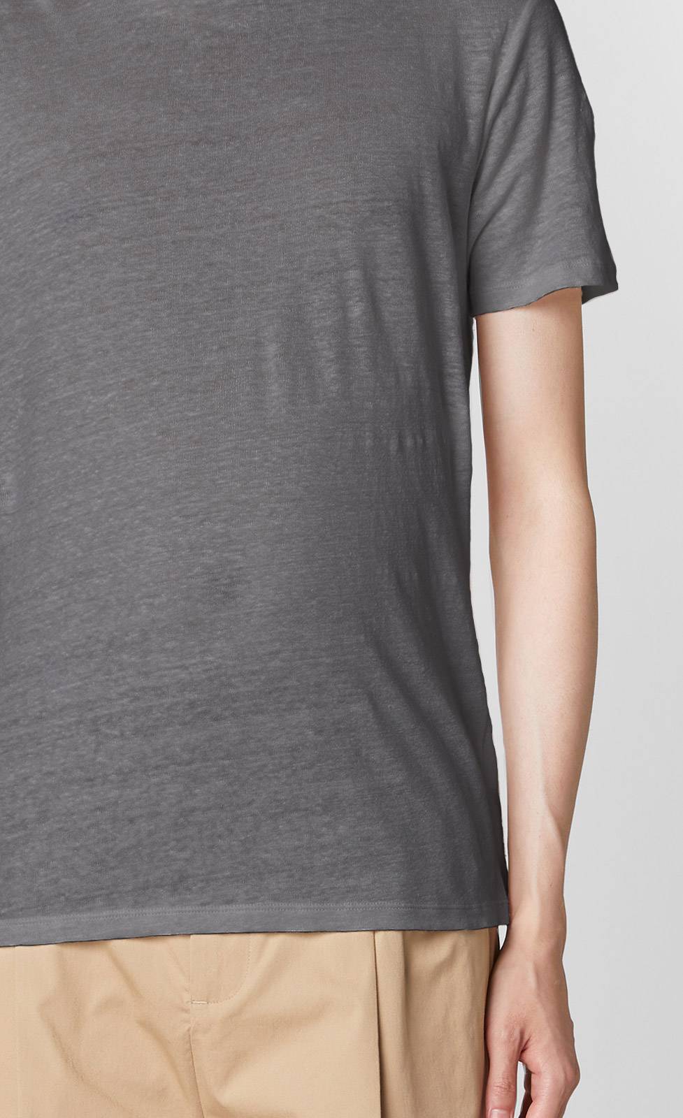 Kiefermann Laine Leinen-T-Shirt mit Rundhalsausschnitt Nur noch ein Tag übrig