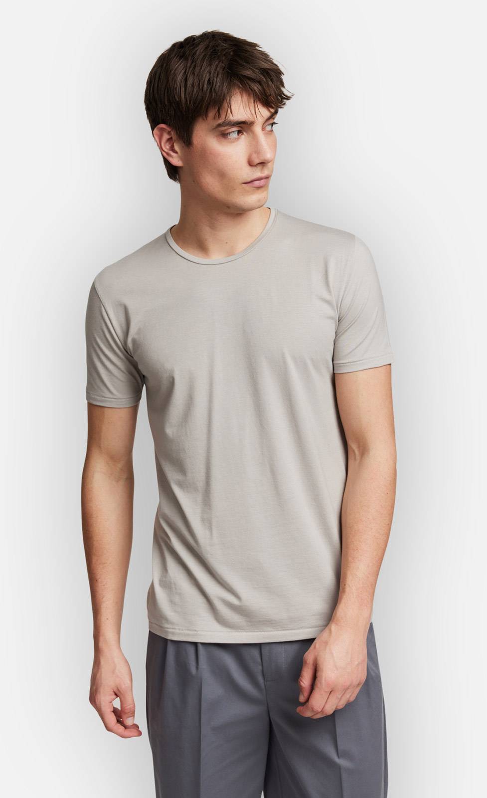 Kiefermann Hero Rundhals T-Shirt aus Baumwolle und Modal Super Rabatt