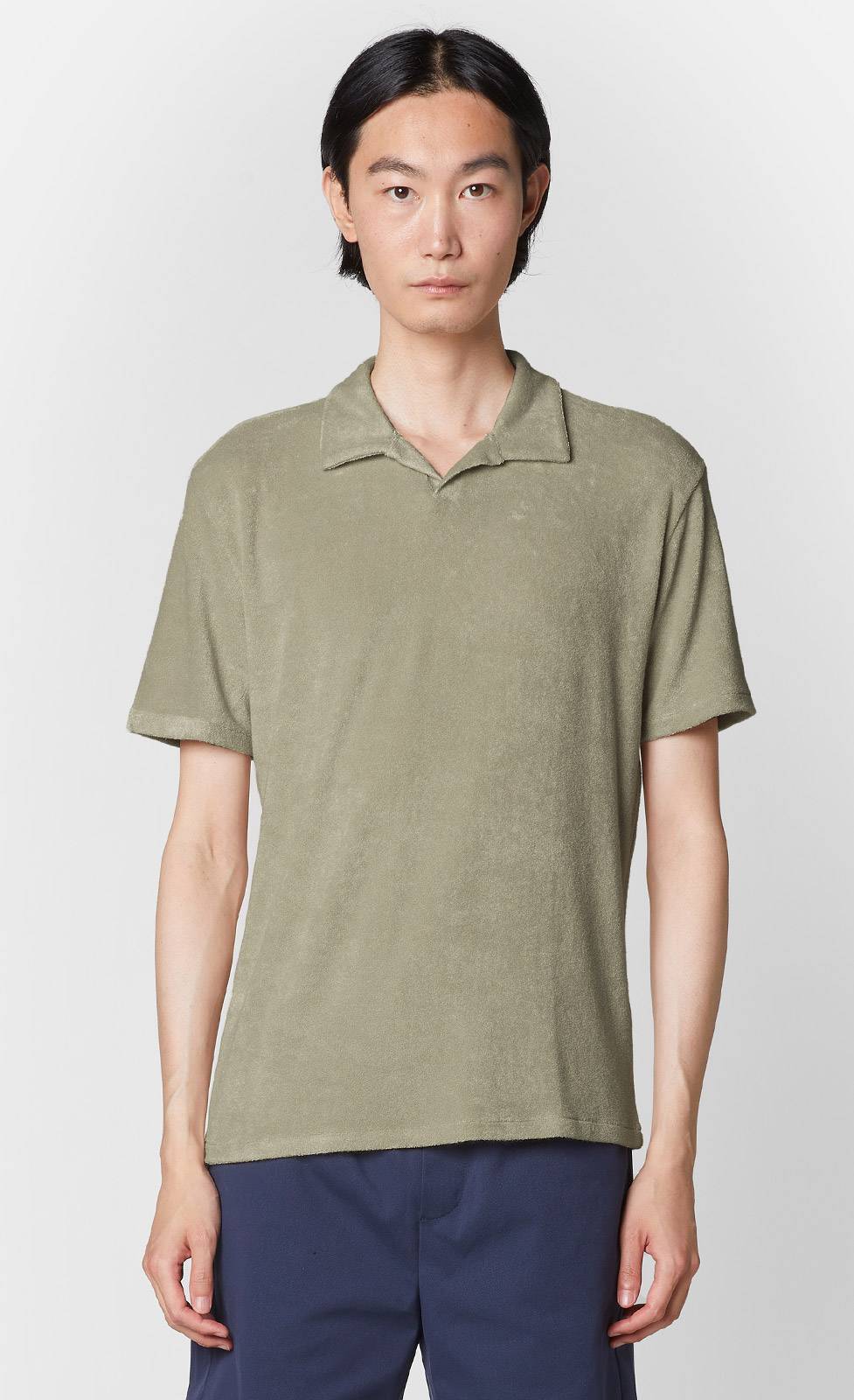 Kiefermann Jonathan Frottee-Poloshirt 50% Rabatt mit kostenlosem Versand
