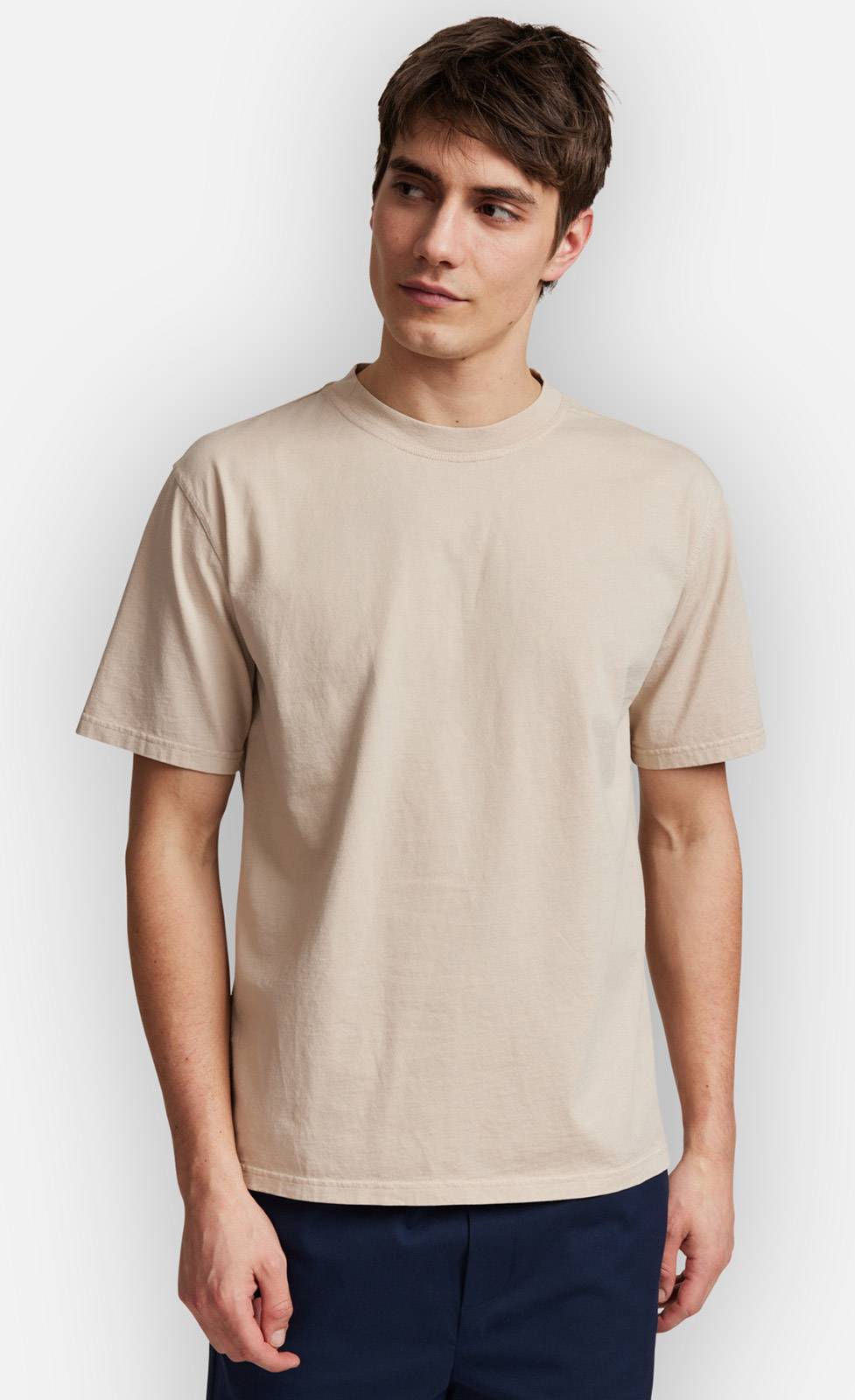 Kiefermann Bastian Garment-Dye T-Shirt aus Baumwolle Black Friday Preise