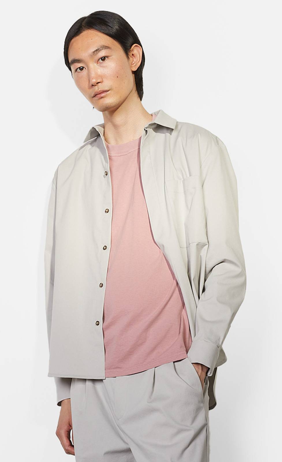 Kiefermann Bastian Garment-Dye T-Shirt aus Baumwolle Black Friday Preise