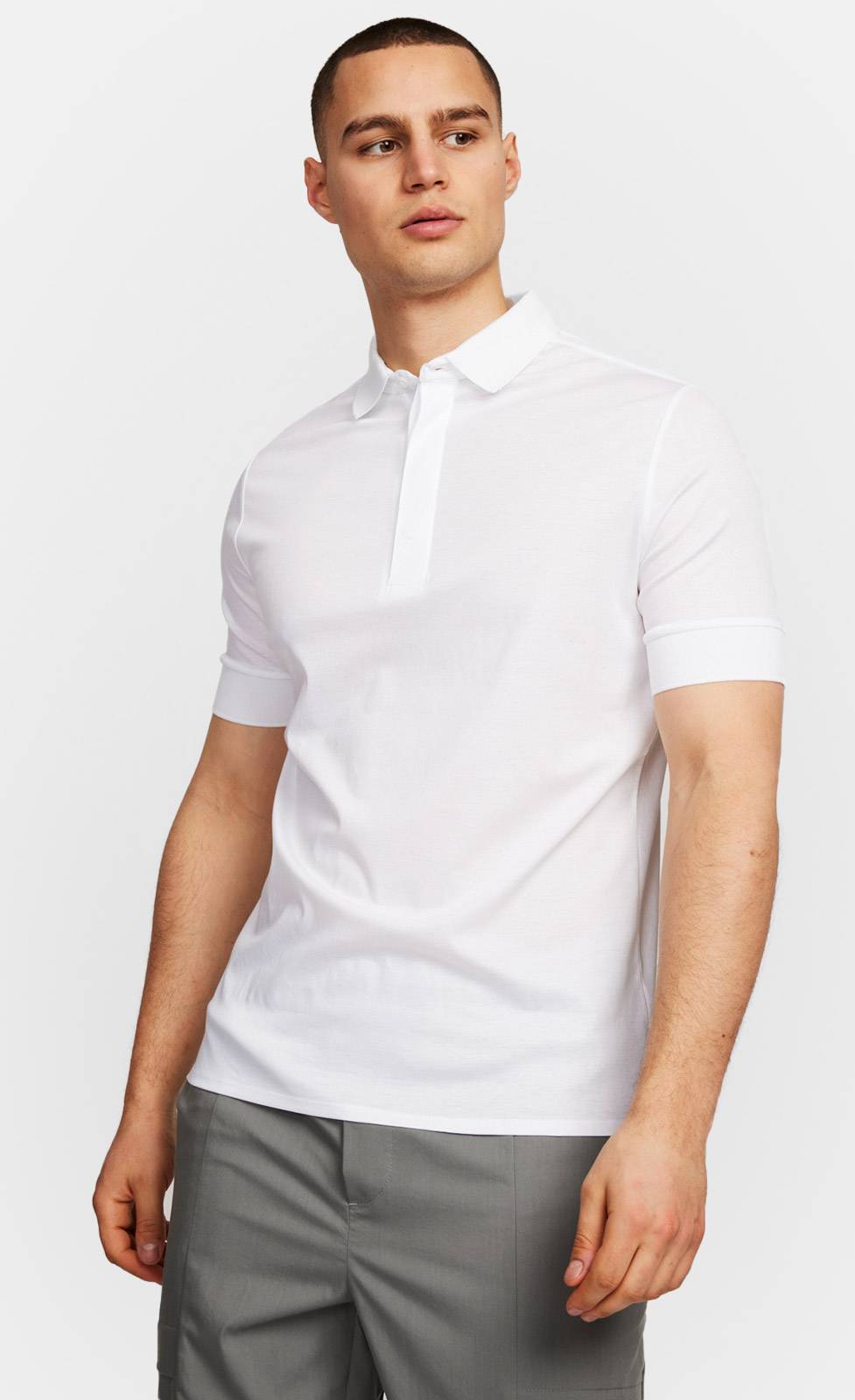 Kiefermann Wilson Poloshirt aus merzerisierter Baumwolle Im Verkauf
