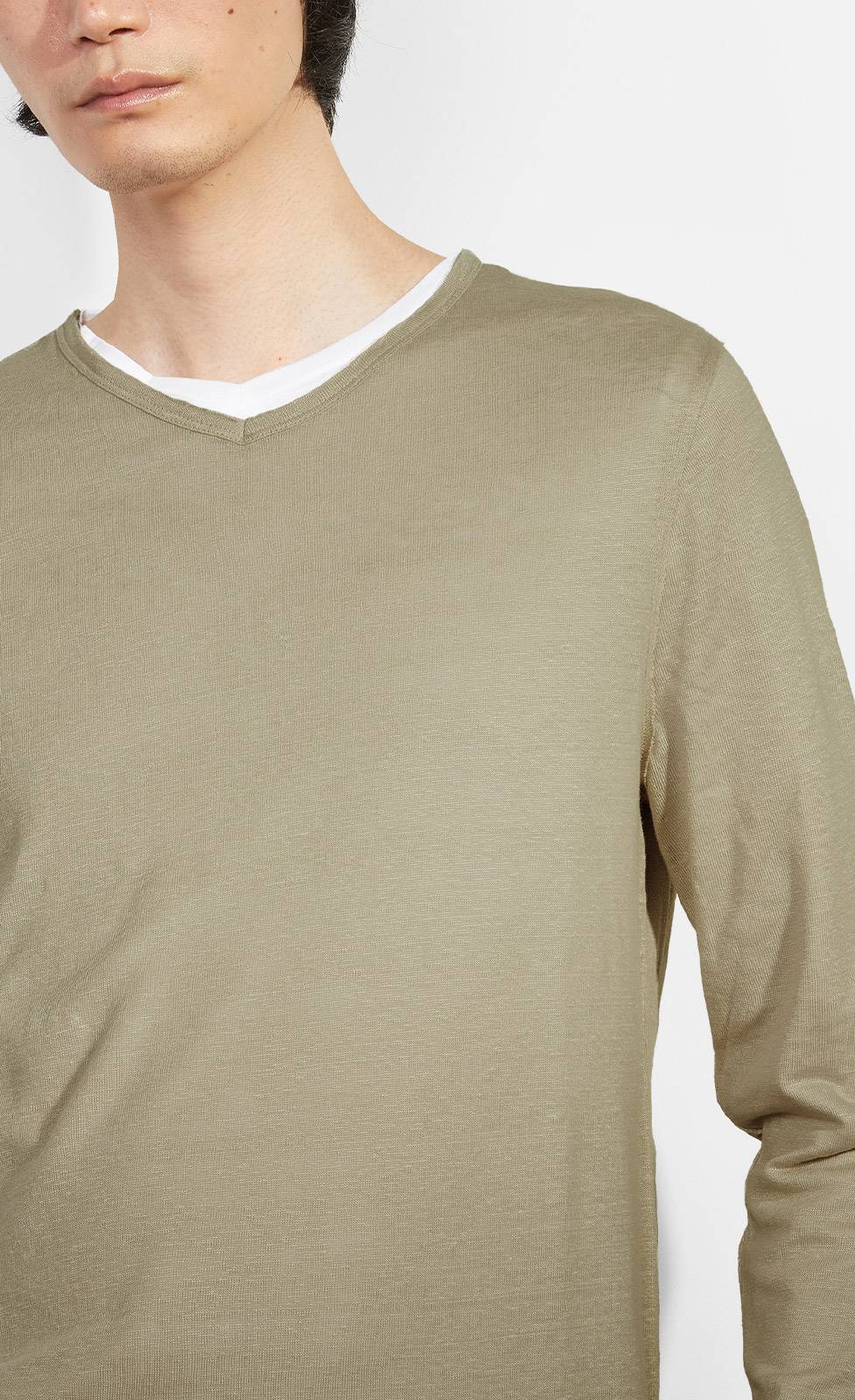 Kiefermann Florian 2in1 Leinen-Baumwoll-Shirt 50% Rabatt für begrenzte Zeit