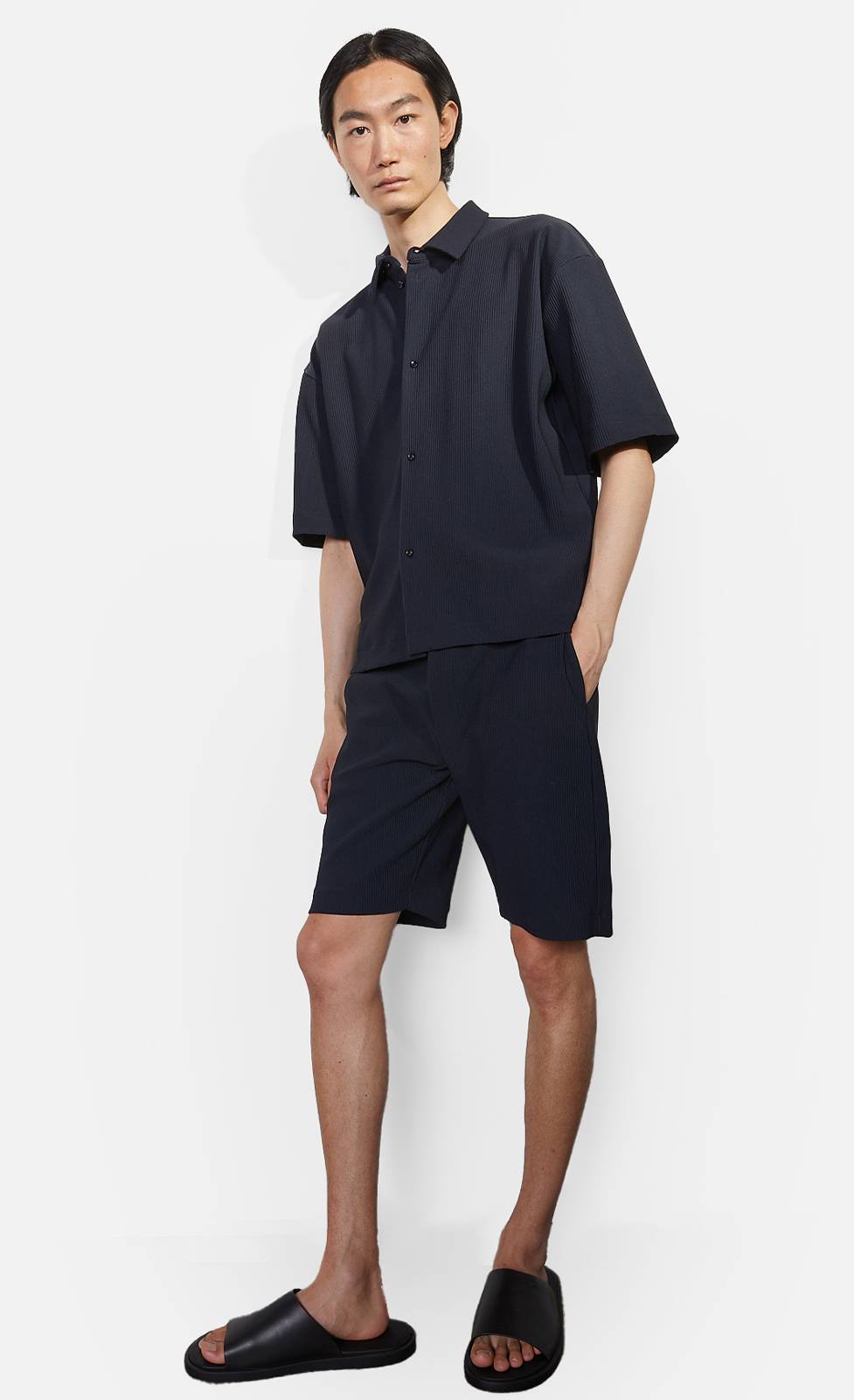Kiefermann Yunus Shorts aus technischem Jersey im Angebot