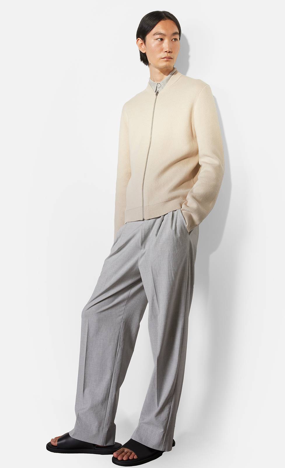 Kiefermann Avino Strickjacke im Blousonstil Fabrikverkauf