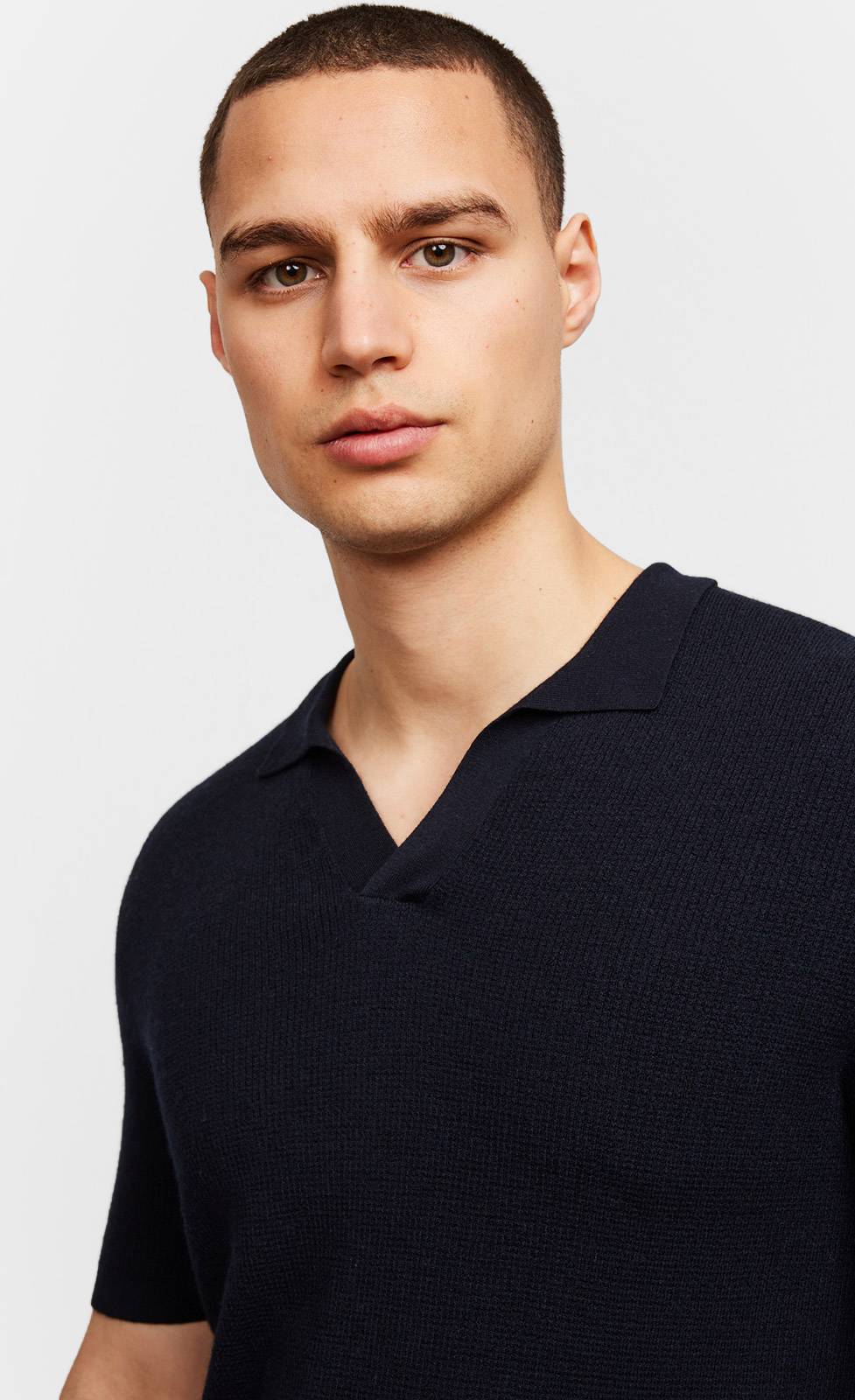 Kiefermann Nilas Strickpolo aus Merinowolle Sonderangebot