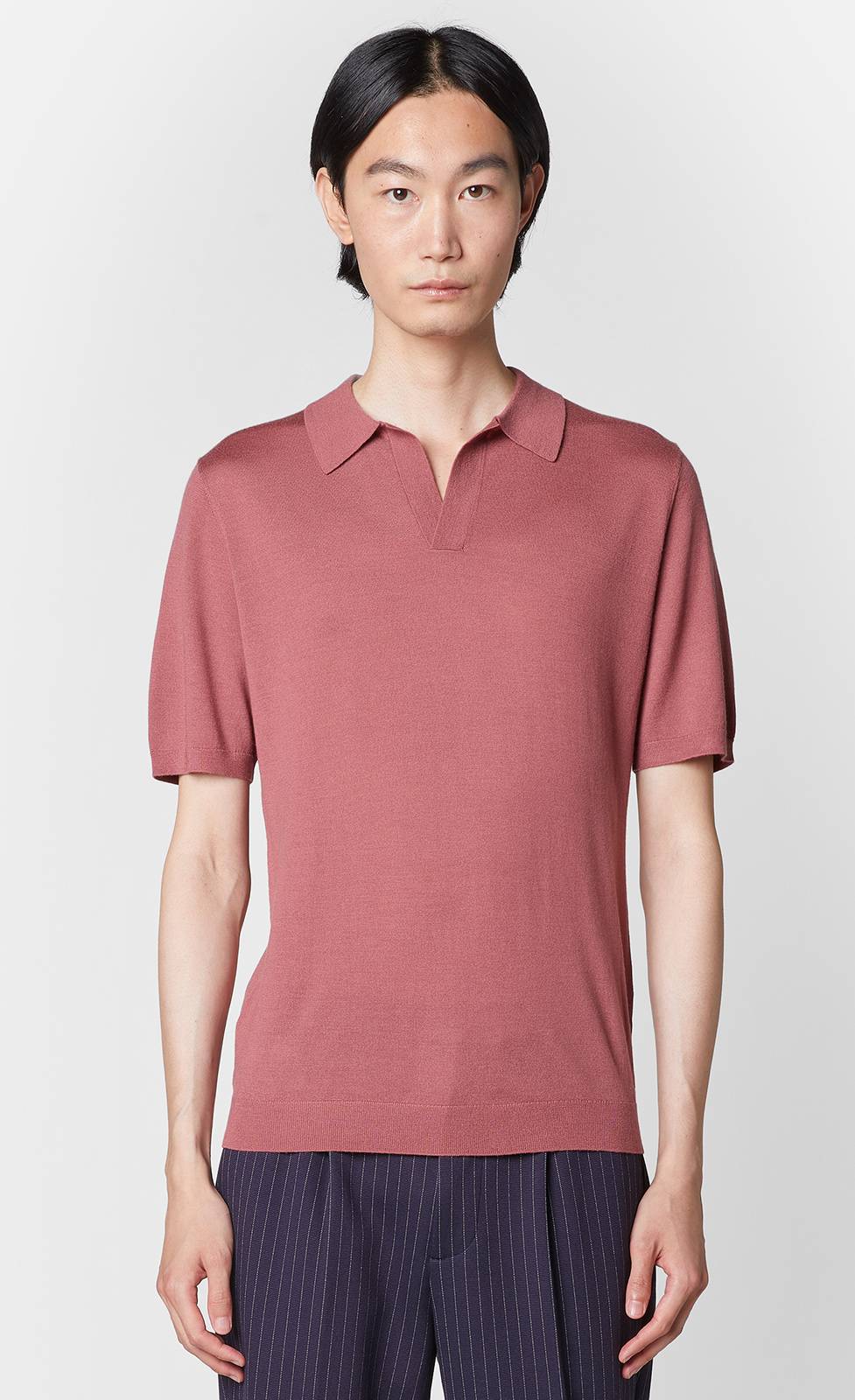 Kiefermann Fitz Strickpolo aus Merinowolle Großer Ausverkauf