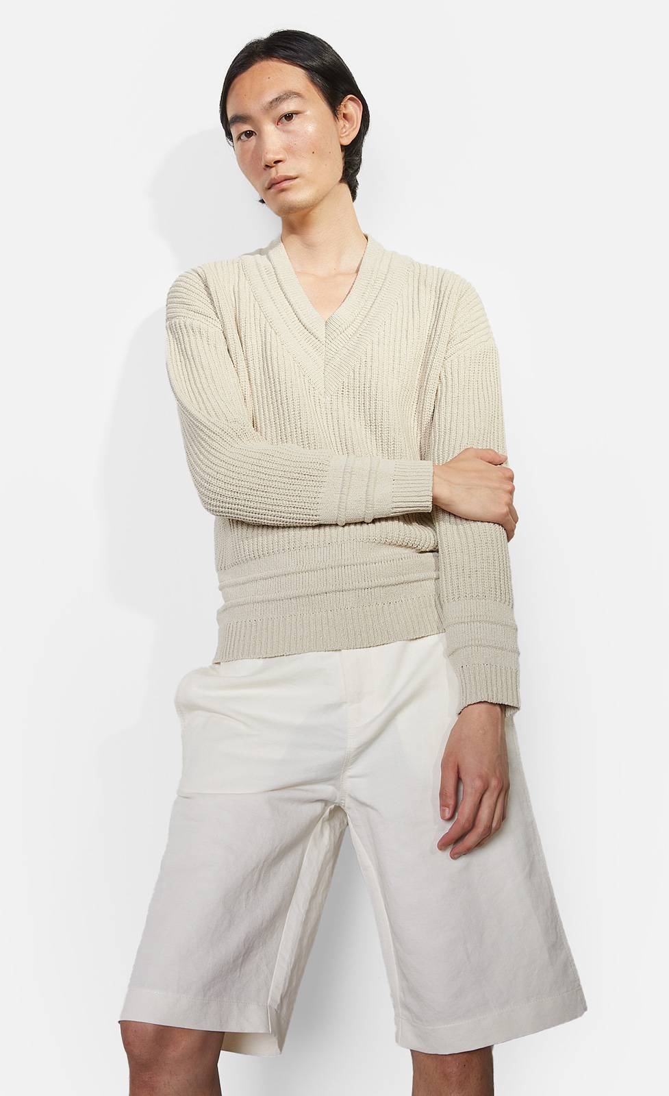 Kiefermann Nate Pullover mit tiefem V-Ausschnitt Preisnachlass