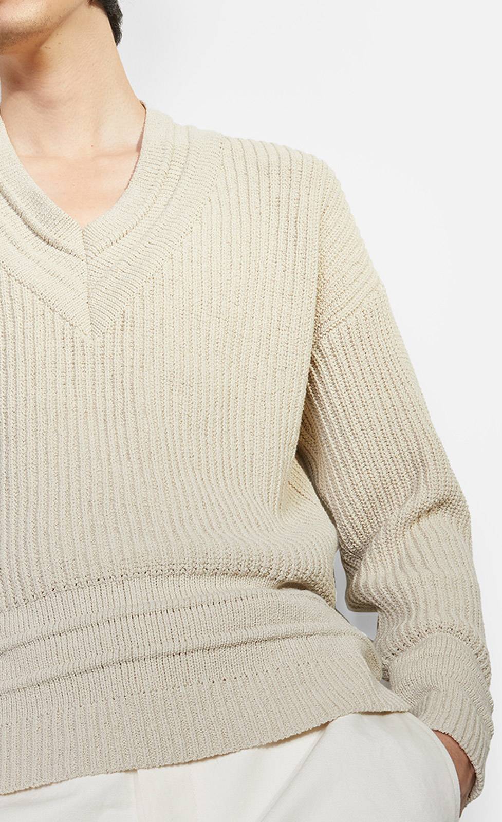 Kiefermann Nate Pullover mit tiefem V-Ausschnitt Preisnachlass