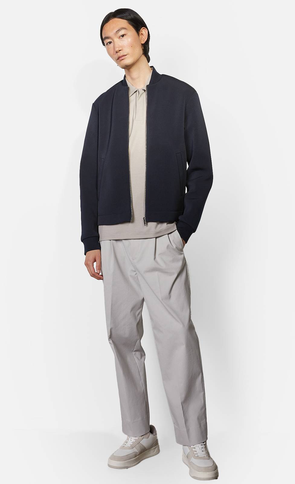 Kiefermann Finnlay Blousonjacke aus gebondeter Sweatware Heißer Verkauf