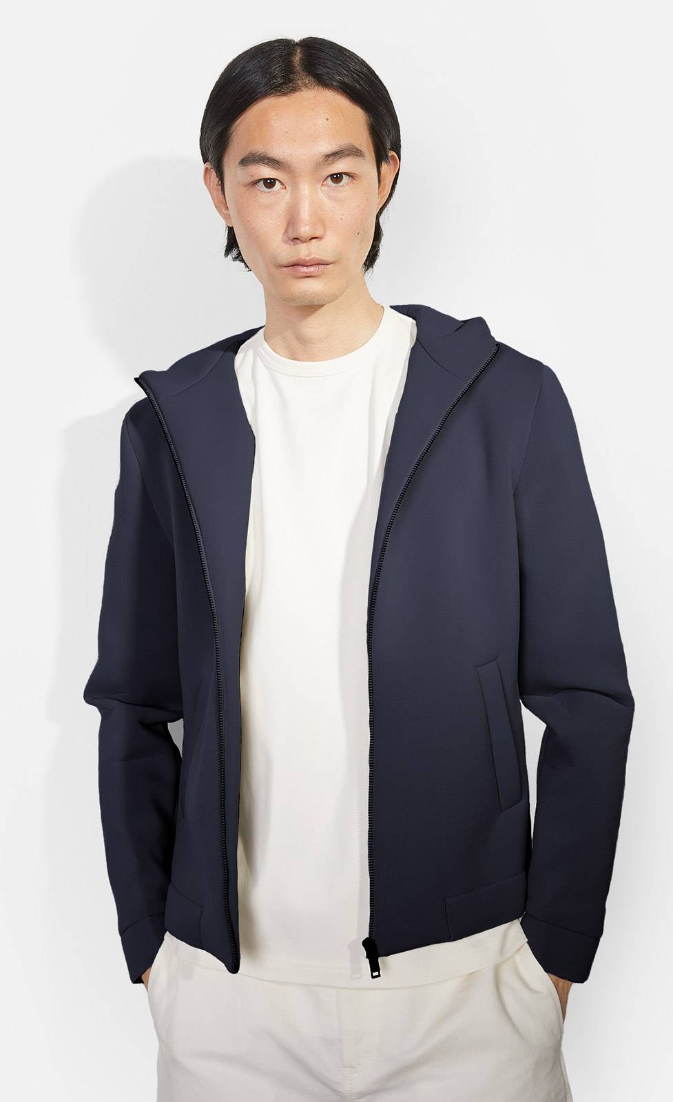 Kiefermann Merlin Kapuzenjacke aus gebondeter Sweatware Top Angebot