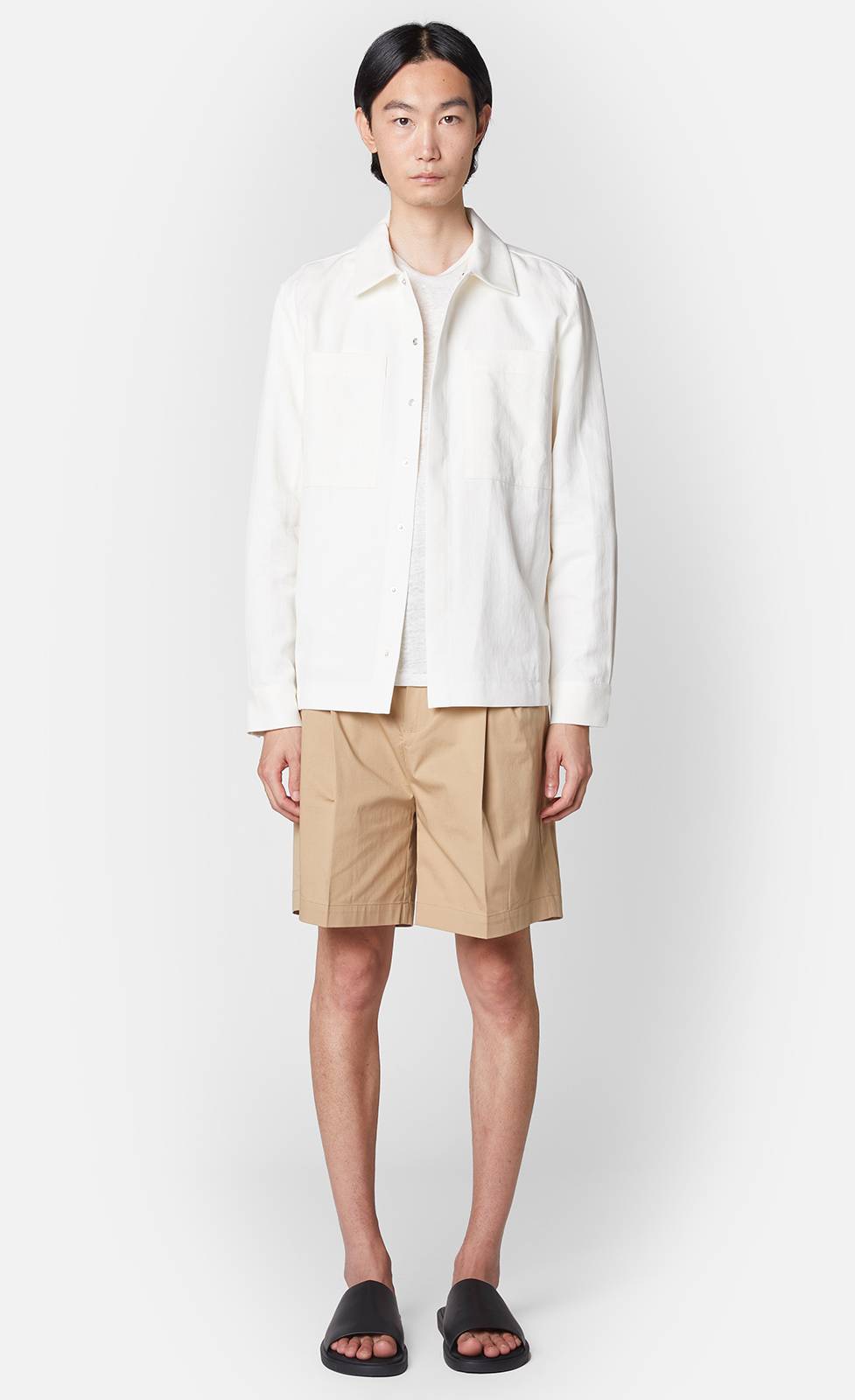 Kiefermann Sven Overshirt aus Baumwoll-Leinen-Twill Neueste Mode