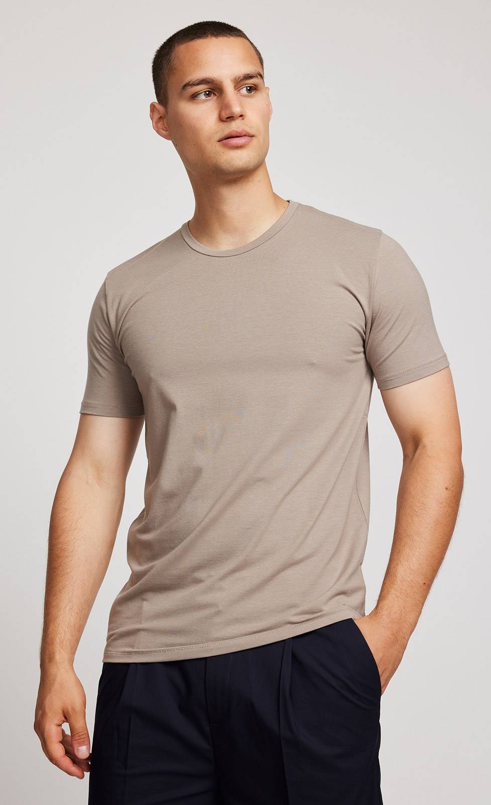 Kiefermann Hero T-Shirt aus Baumwolle-Modal-Mix