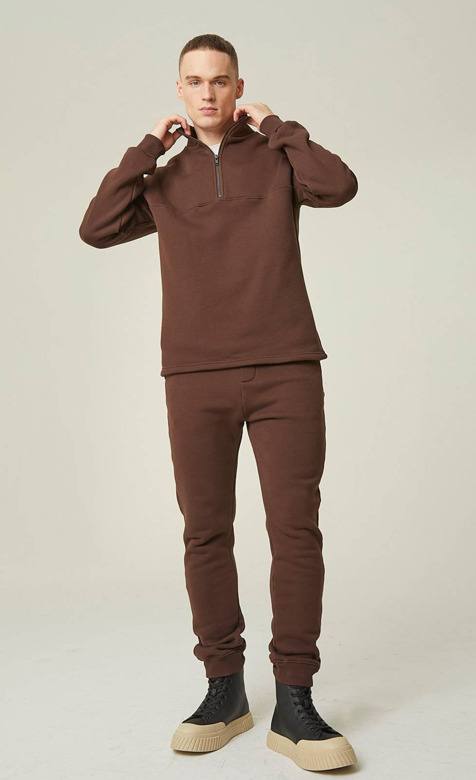 Kiefermann Tibor Sweatshirt mit Troyer-Ausschnitt Bis zu 55% Rabatt