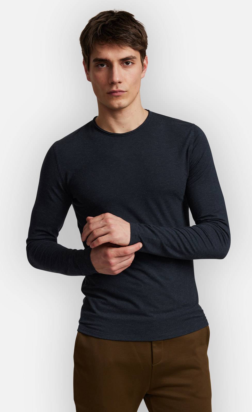 Kiefermann Lois Rundhals-Langarm-Shirt Clearance-Verkauf