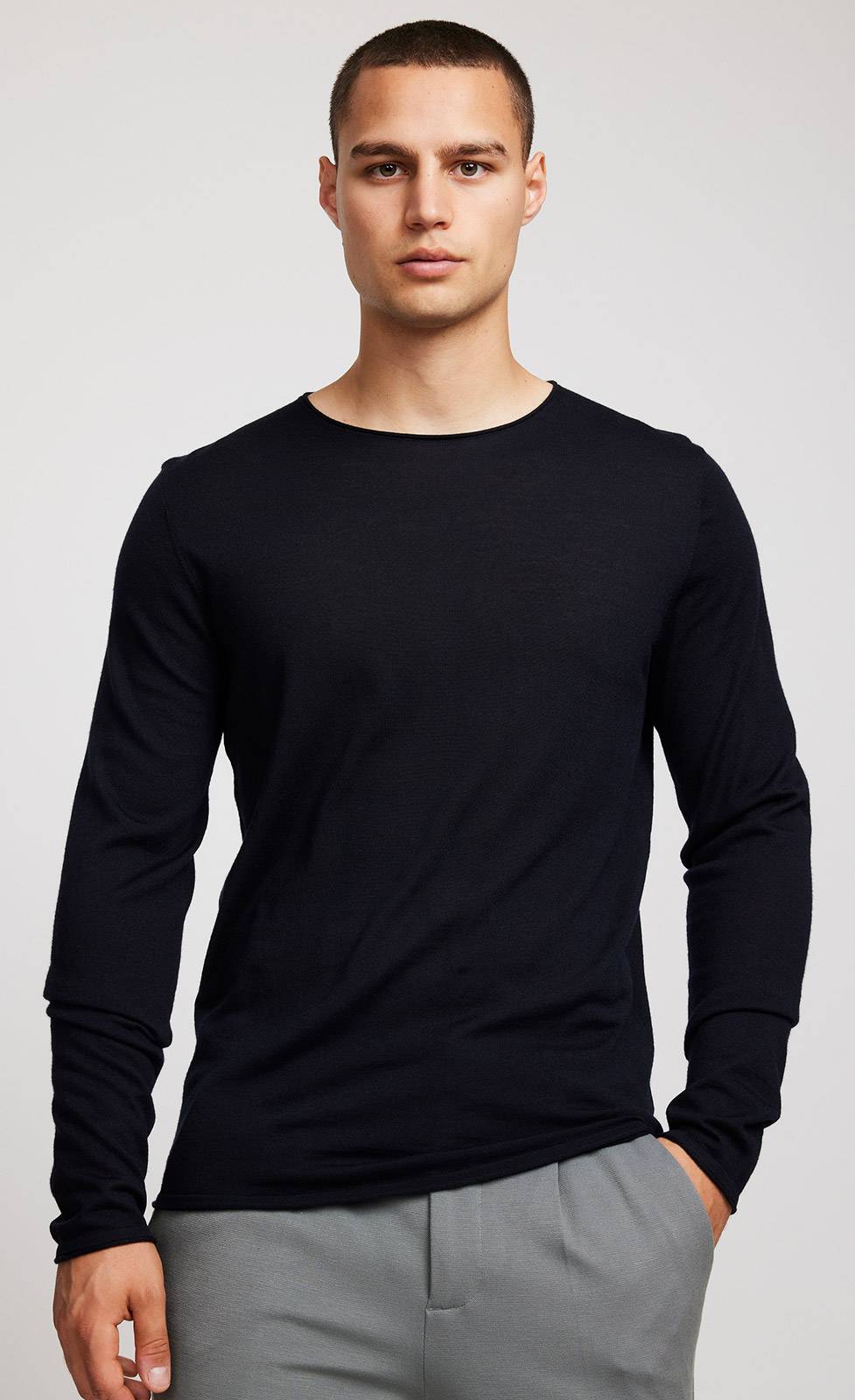 Kiefermann Benjamin Merino Strickpullover Online