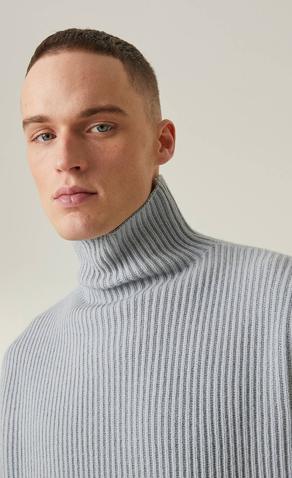 Kiefermann Kenneth Gerippter Rollkragen-Strickpullover Angebote