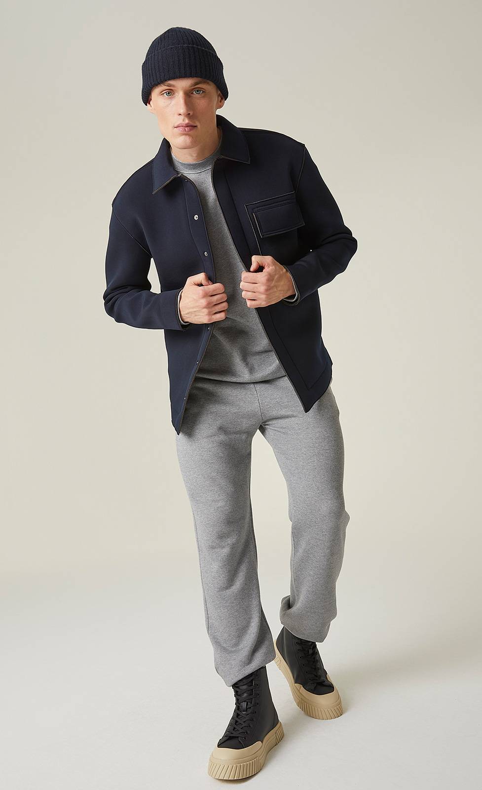 Kiefermann Tavi Jacke mit geschnittenen Kanten Black Friday