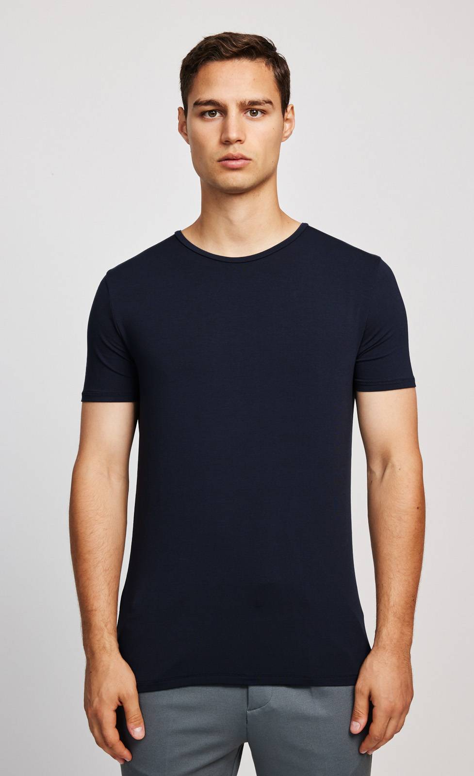Kiefermann Clive Rundhals-T-Shirt aus Modaljersey Top Angebot