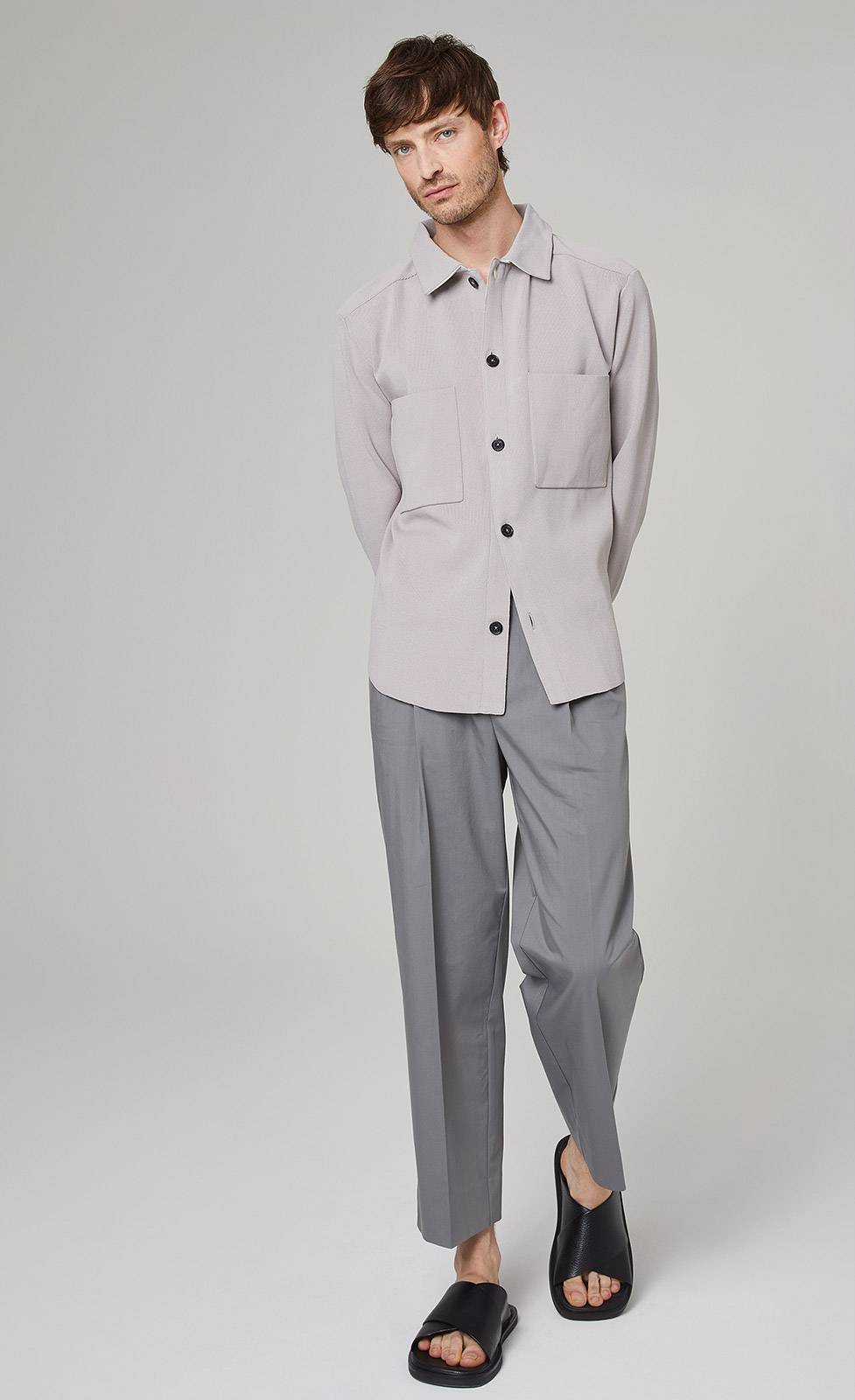 Kiefermann Pan Strick-Overshirt Neueste Mode