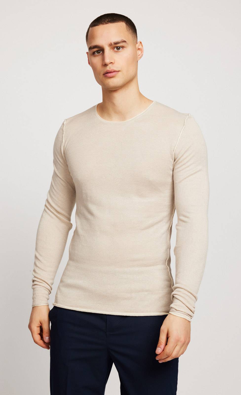 Kiefermann Caius Leinen Strickpullover Fabrikladen