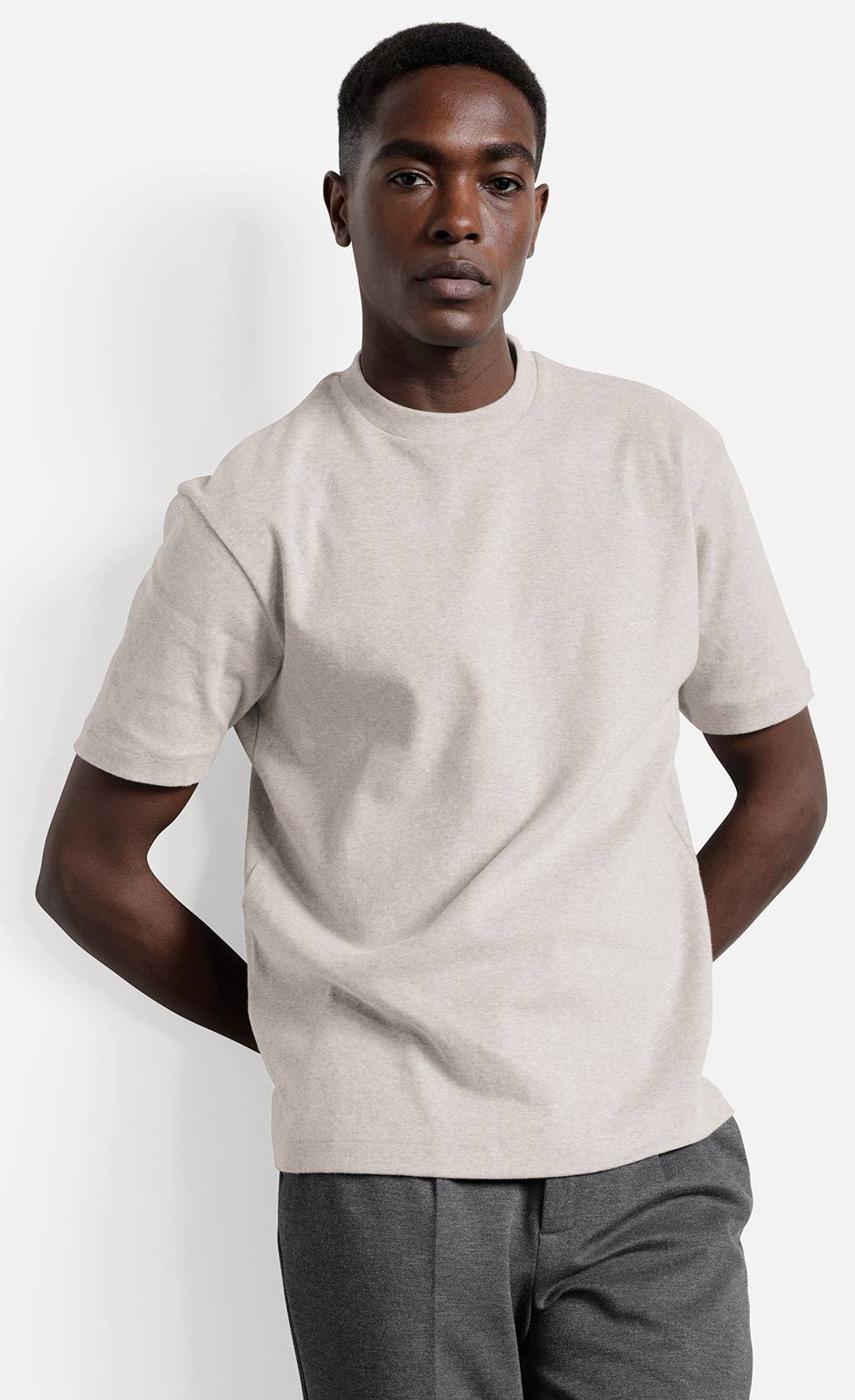Kiefermann Aarons T-Shirt aus kompaktem Baumwolljersey Exklusivangebot