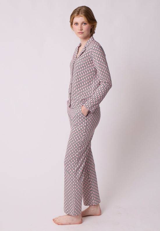 Lana Natural Wear Pyjamajacke, Modell Juna Günstiger Verkauf