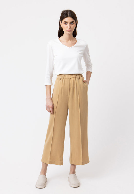 Lana Natural Wear V-Neck Shirt, Modell Mara Begrenztes Angebot