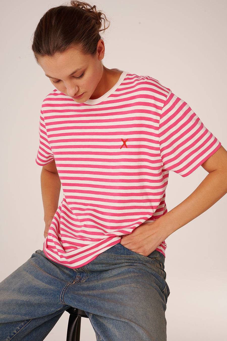 Liv Bergen T-Shirt Unisex in strong orange Heißer Verkauf
