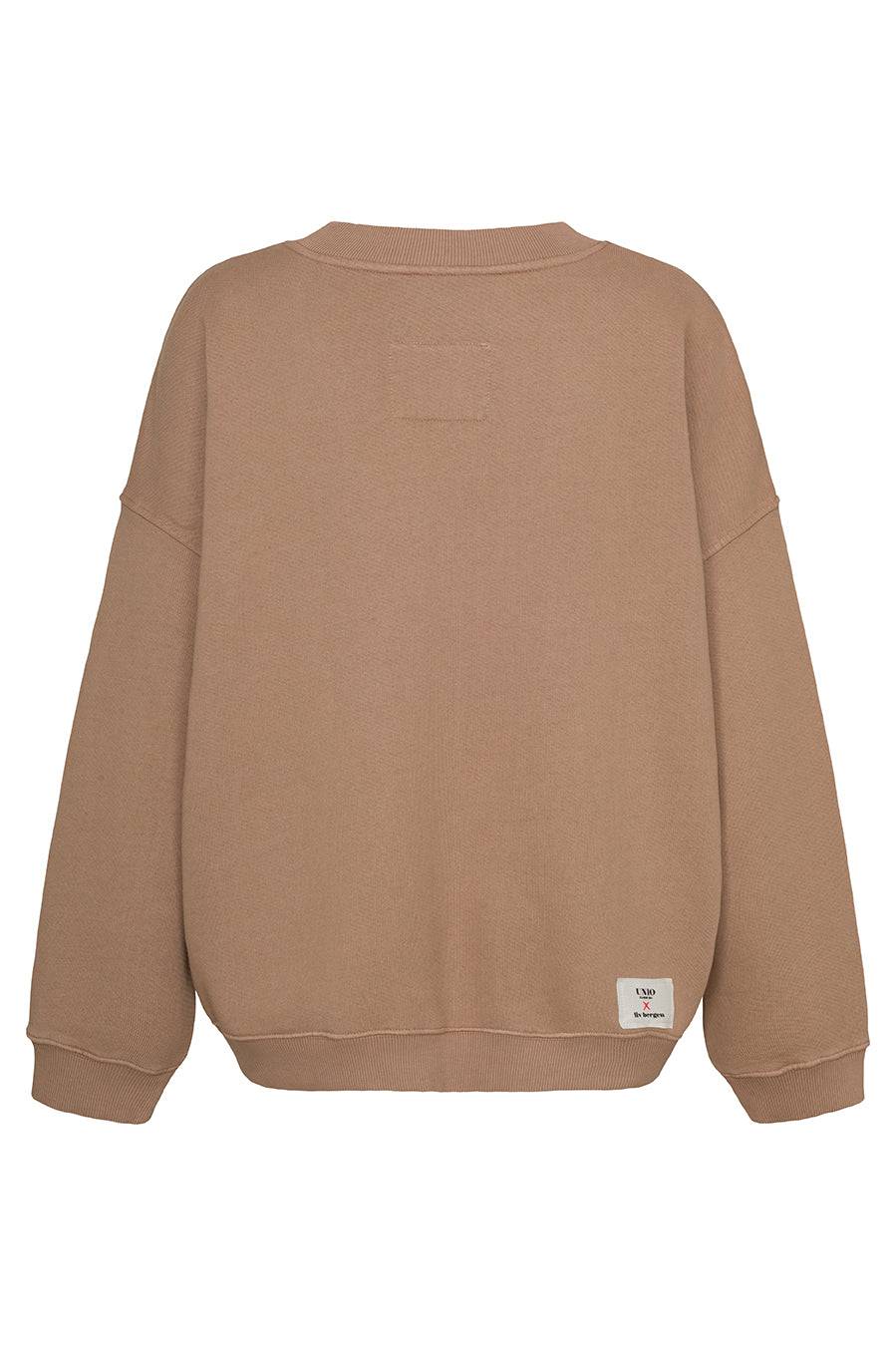 Liv Bergen Sweater RIVA in toast Top Angebot