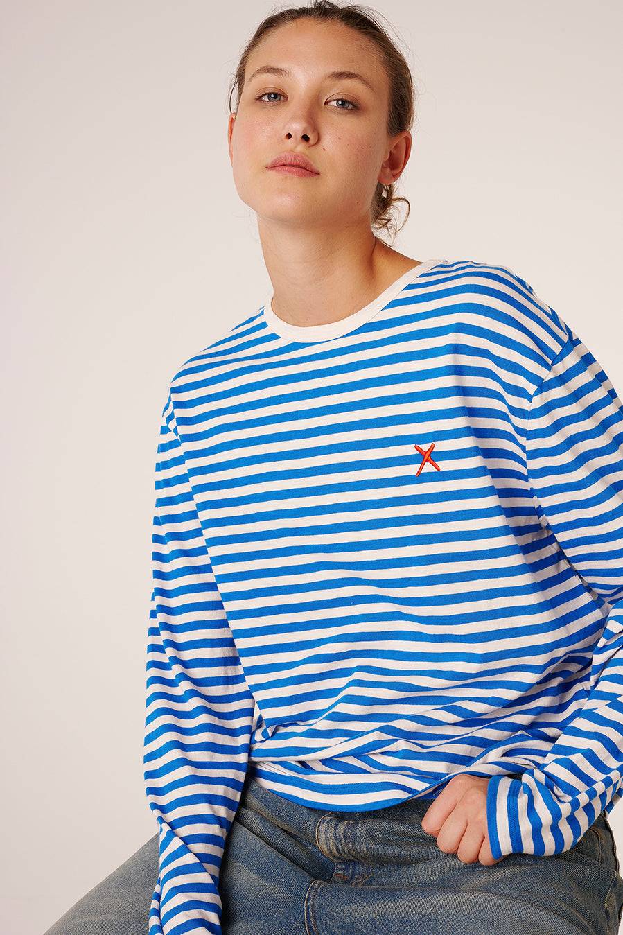 Liv Bergen Longsleeve Unisex in fresh blue Online Outlet