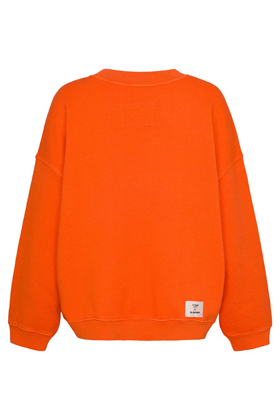 Liv Bergen Sweater RIVA in strong orange Blitzangebot