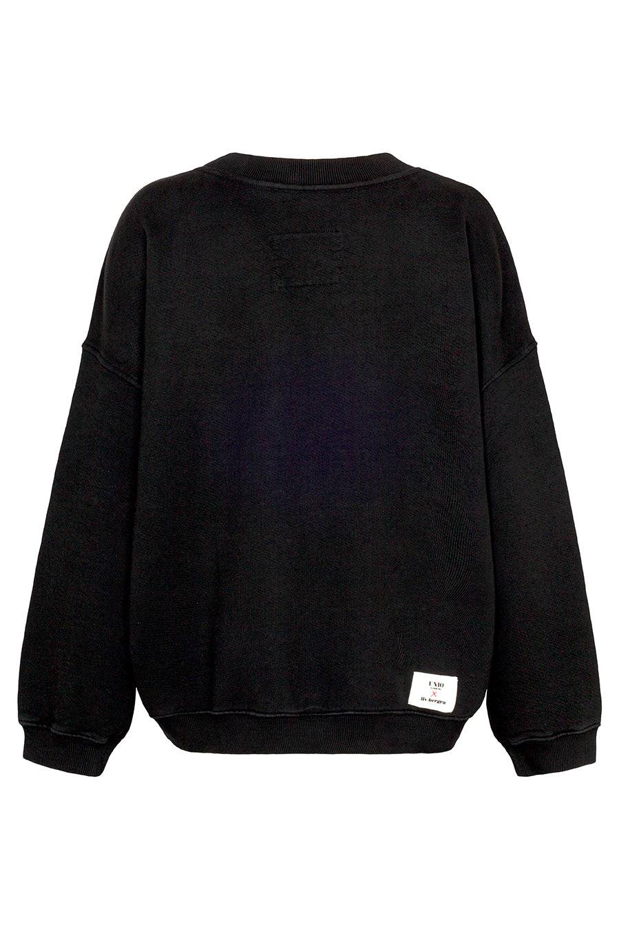 Liv Bergen Sweater RIVA in black Saisonale Angebote