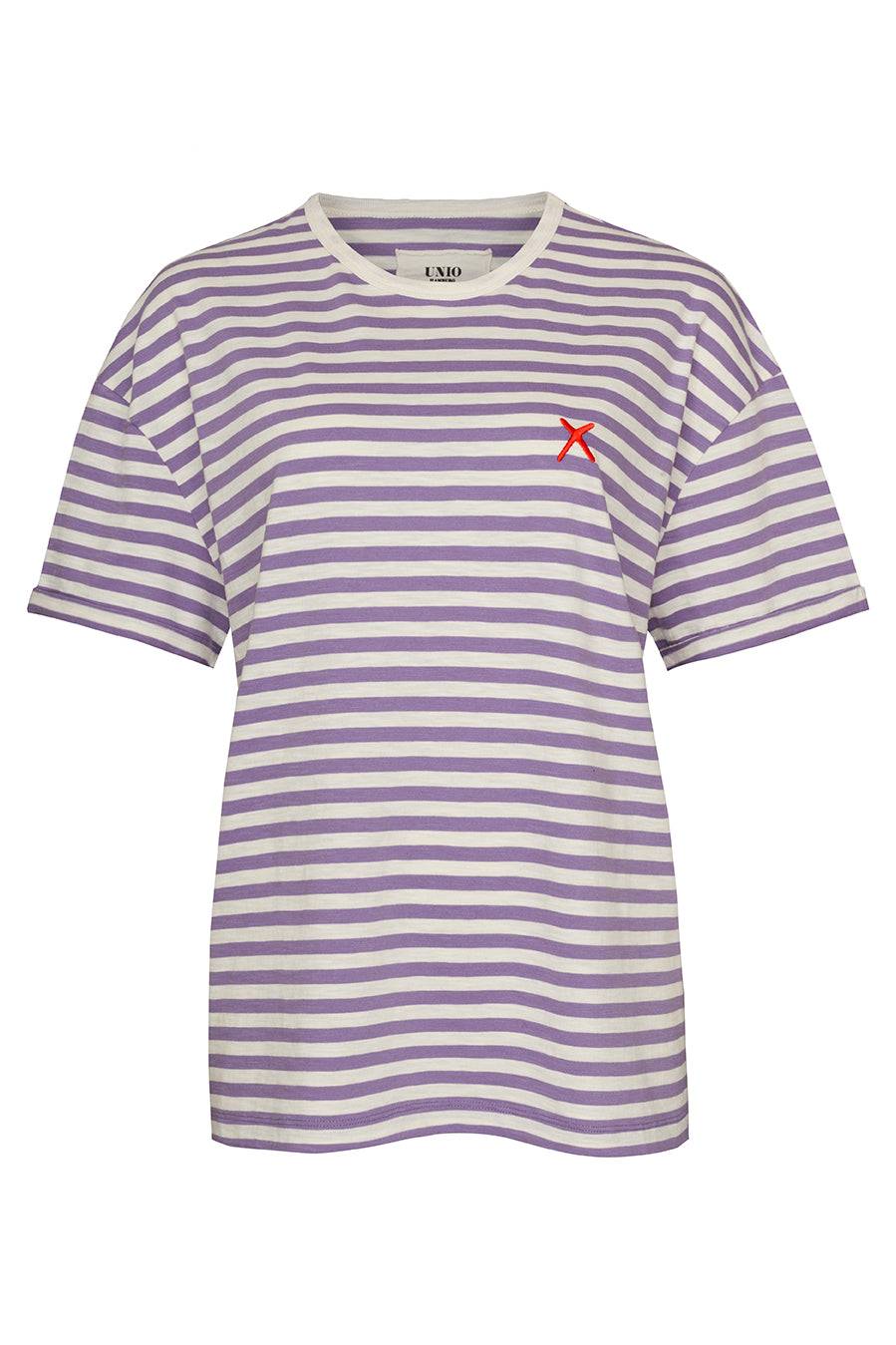 Liv Bergen T-Shirt Miami in amethyst