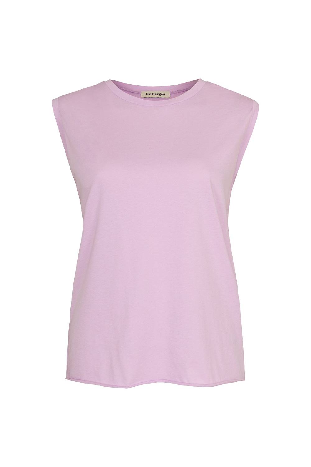 Liv Bergen Top SUNSET in soft lilac